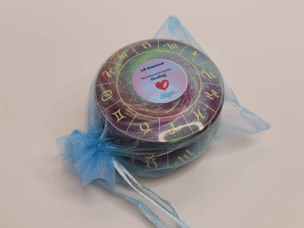 Manifestation Candles For Love, Abundance, Clarity, Spiritual Cleanse, Healing, reiki energy, herbs, and organic soy Wax
