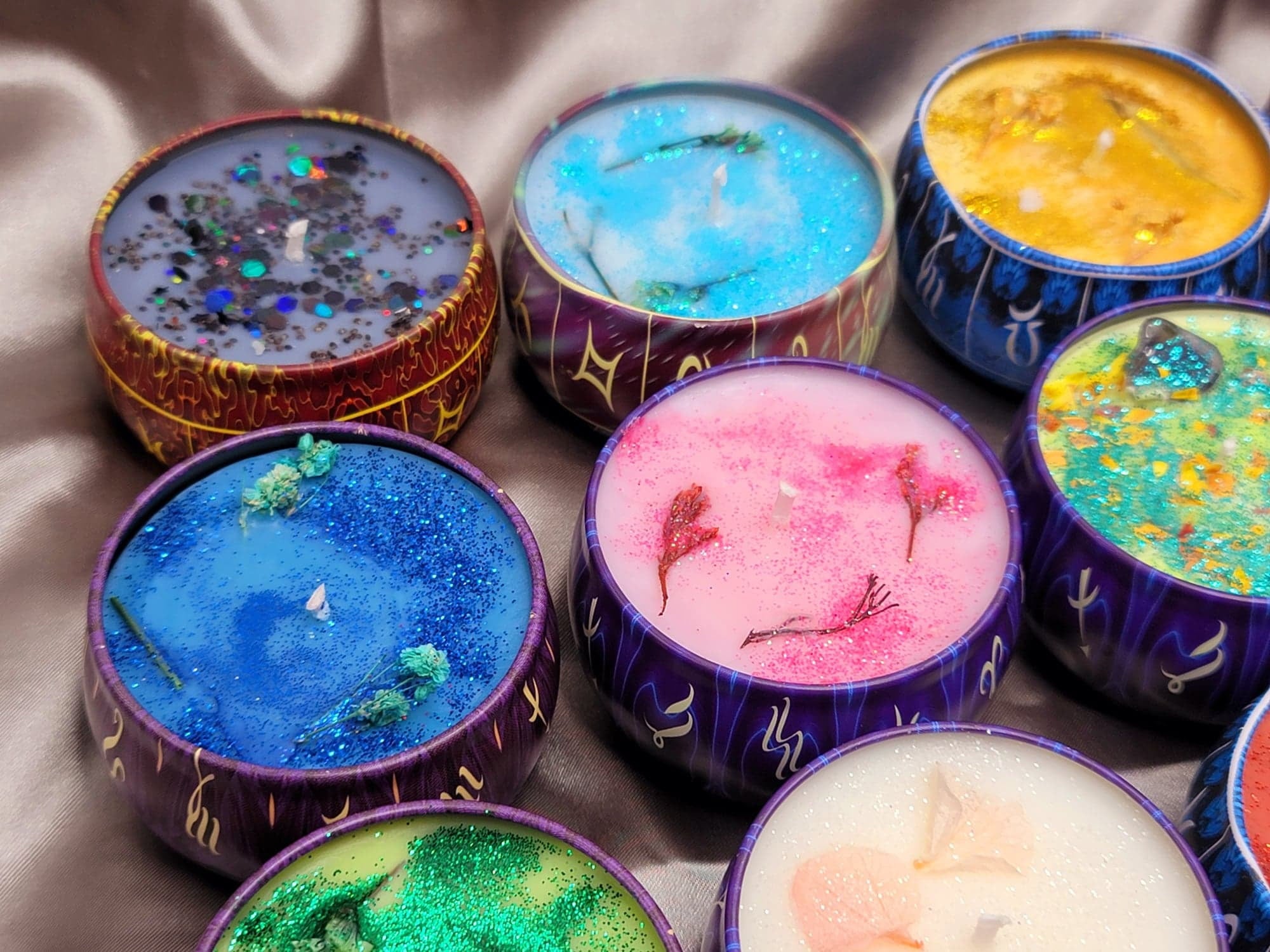 Manifestation Candles For Love, Abundance, Clarity, Spiritual Cleanse, Healing, reiki energy, herbs, and organic soy Wax