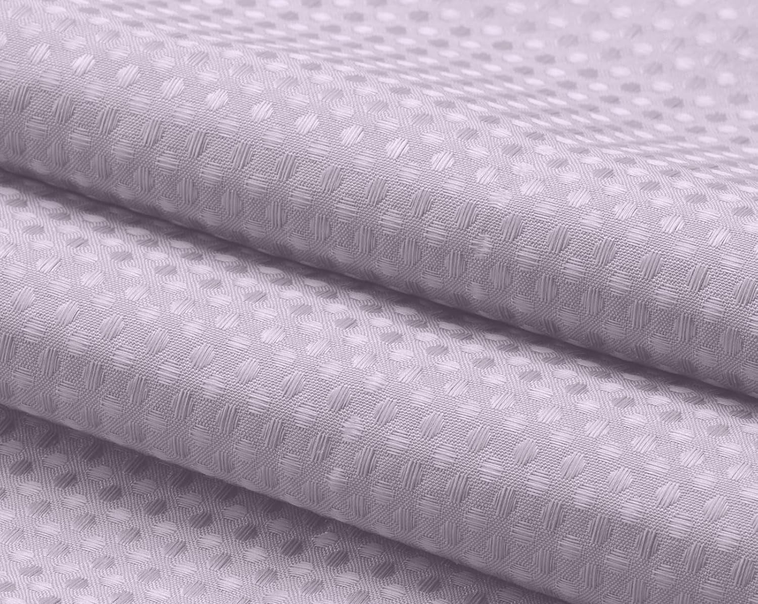 AllWays Plaza Waterproof Fabric Snap in Shower Curtain Liner Replacement with 2 Magnets71 W x 55" L for 72" W x 75" L No Hook Shower Curtain - Removable &amp; Detachable to Wash - White