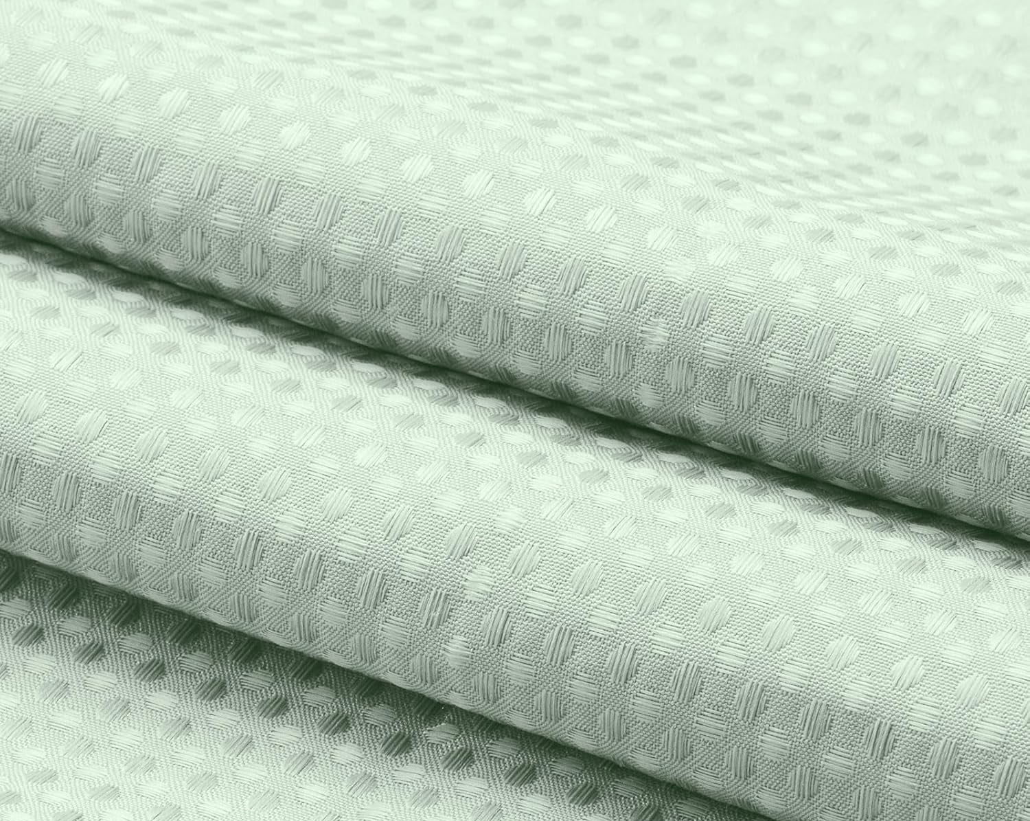 AllWays Plaza Waterproof Fabric Snap in Shower Curtain Liner Replacement with 2 Magnets71 W x 55" L for 72" W x 75" L No Hook Shower Curtain - Removable &amp; Detachable to Wash - White