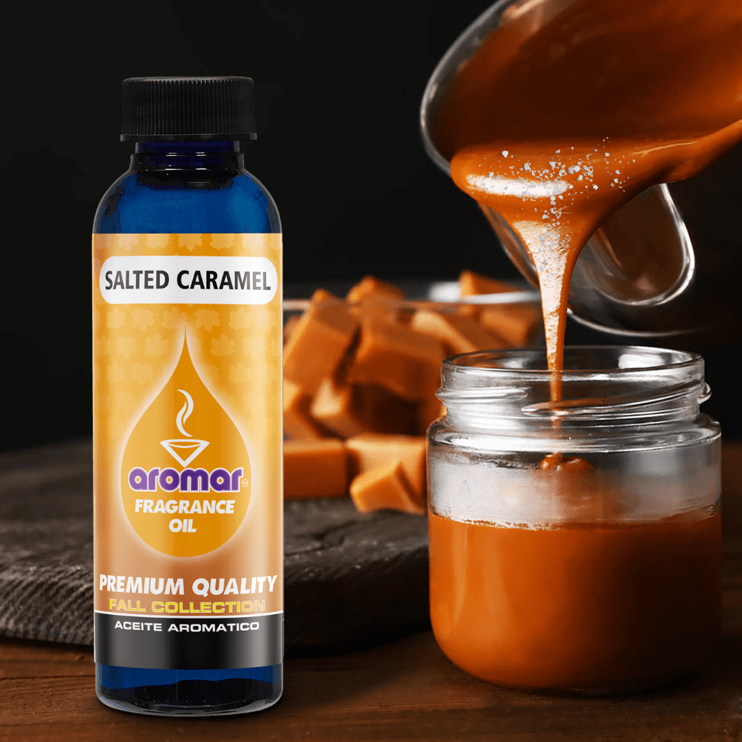 Aromar Essential Fragrance Oils, Salted Caramel x 3