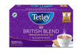 2 x - Tetley British Blend Premium Black Tea, 320 Teabags, Rainforest Alliance Certified