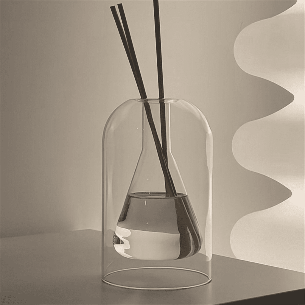 Storage Containers Diffuser Bottles Aromatherapy Diffuser Bottle Modern Diffuser Glass Bottle Essential Oil Organizers,A