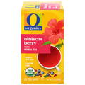 O Organics Hibiscus Berry Herbal Tea, Caffeine-Free, USDA Organic, 20 Bags