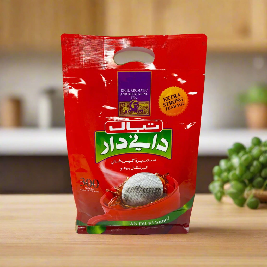 Tapal Danedar black tea 300 round bags