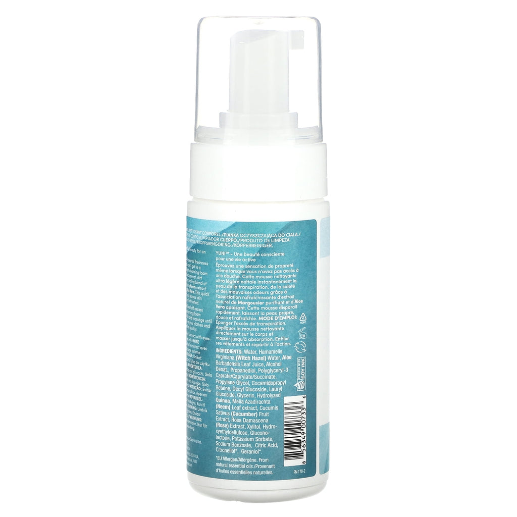 Yuni Beauty Flash Bath, No-Rinse Body Cleanser, 4 fl oz (118 ml)