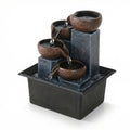 Desktop Fountain Waterfall Meditation - LED Lights, 4 Tiers, Indoor, 1pc