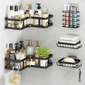 Shower Caddy, 5 Pack Rustproof Stainless Steel Bath Organizers With Large Capacity, No Drilling Shelves for Bathroom Storage &amp; Home Decor