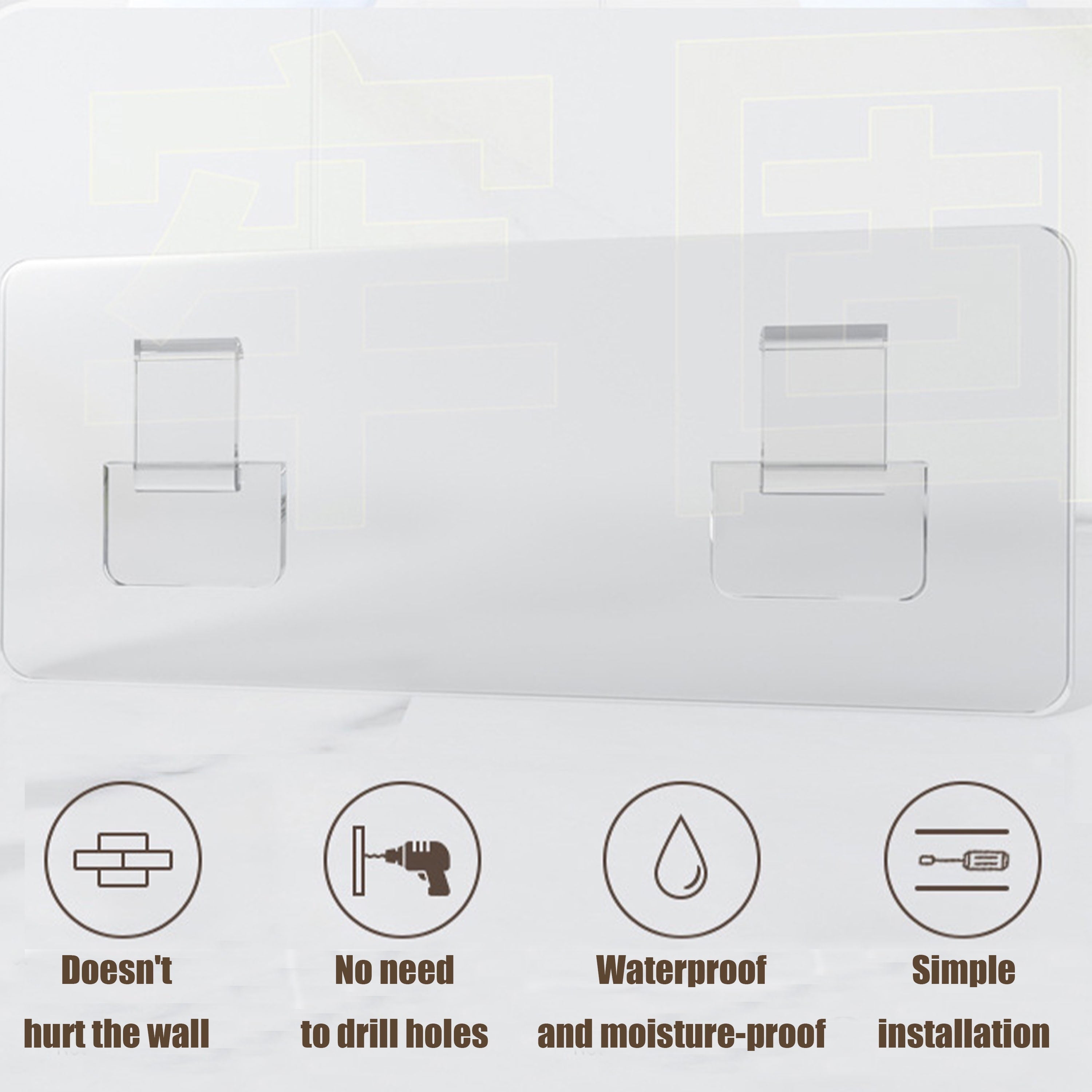 Shower Caddy, 5 Pack Rustproof Stainless Steel Bath Organizers With Large Capacity, No Drilling Shelves for Bathroom Storage &amp; Home Decor