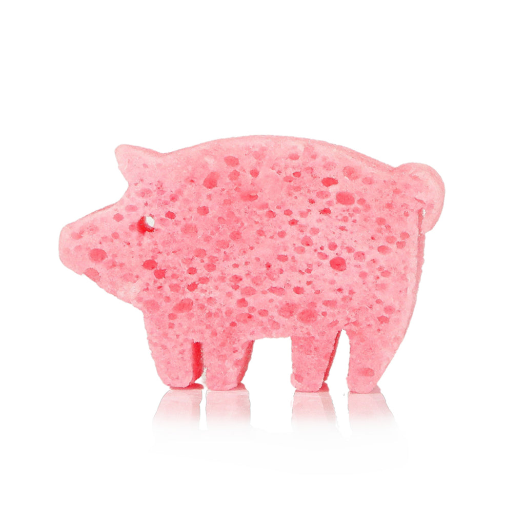 SPONGELLÉ Farm Animals, Kids Cleansing Sponge with Built-In Body Wash, Henry Horse