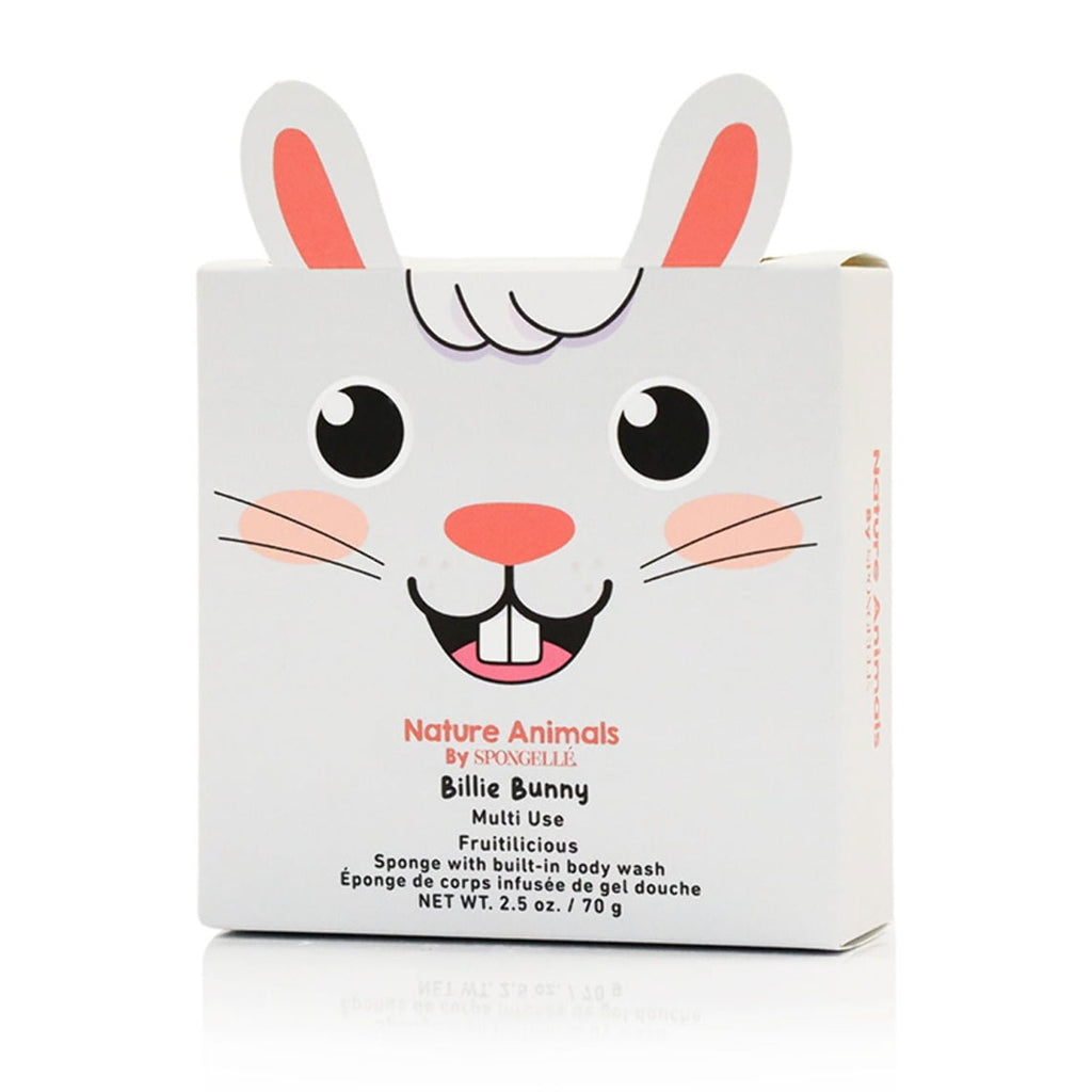SPONGELLÉ Farm Animals, Kids Cleansing Sponge with Built-In Body Wash, Henry Horse