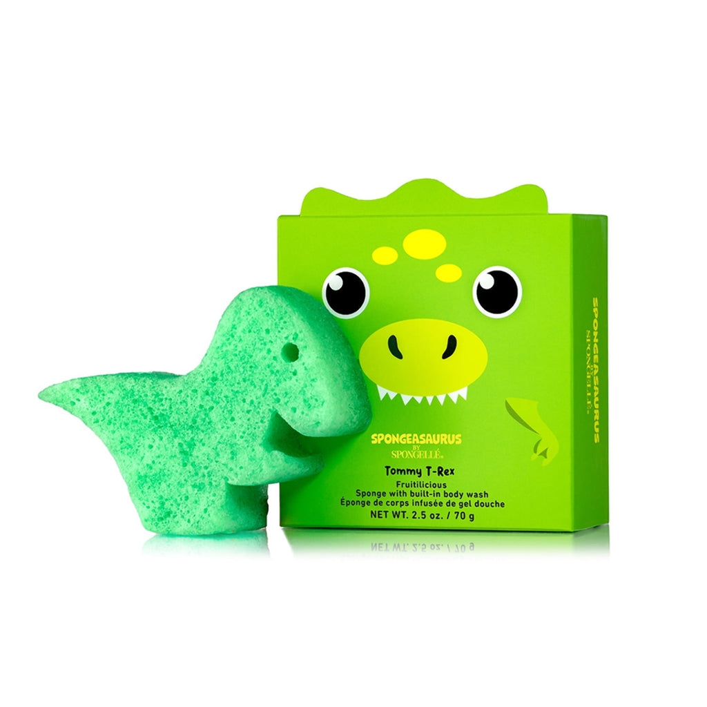 SPONGELLÉ Farm Animals, Kids Cleansing Sponge with Built-In Body Wash, Henry Horse