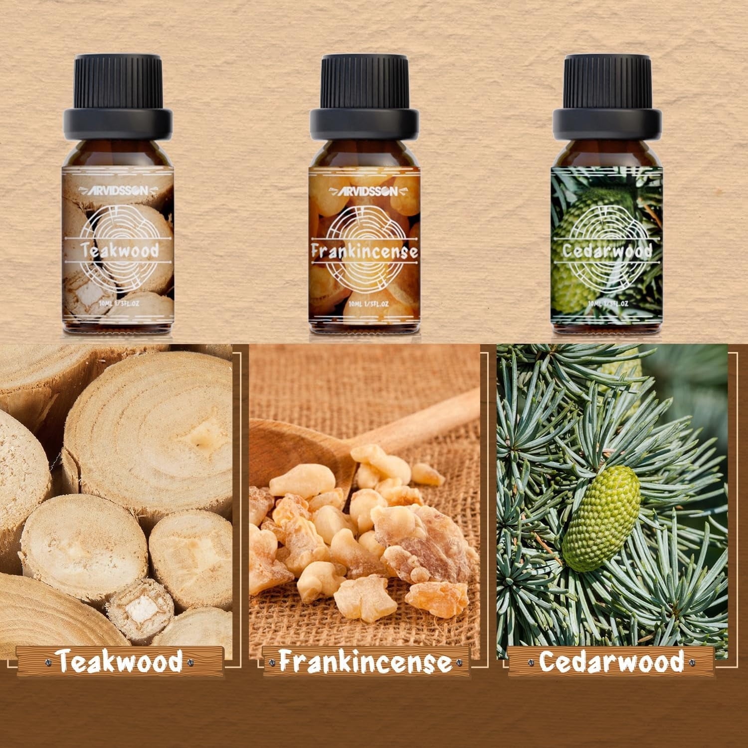 Laundry Collection Essential Oil Set, UM Natural Clean Fragrance Oil for Diffuser, Aromatherapy Oil Gift Set Includes Fresh Linen, Citrus Clean, Chamomile Bliss, Crisp Breeze, Minty
