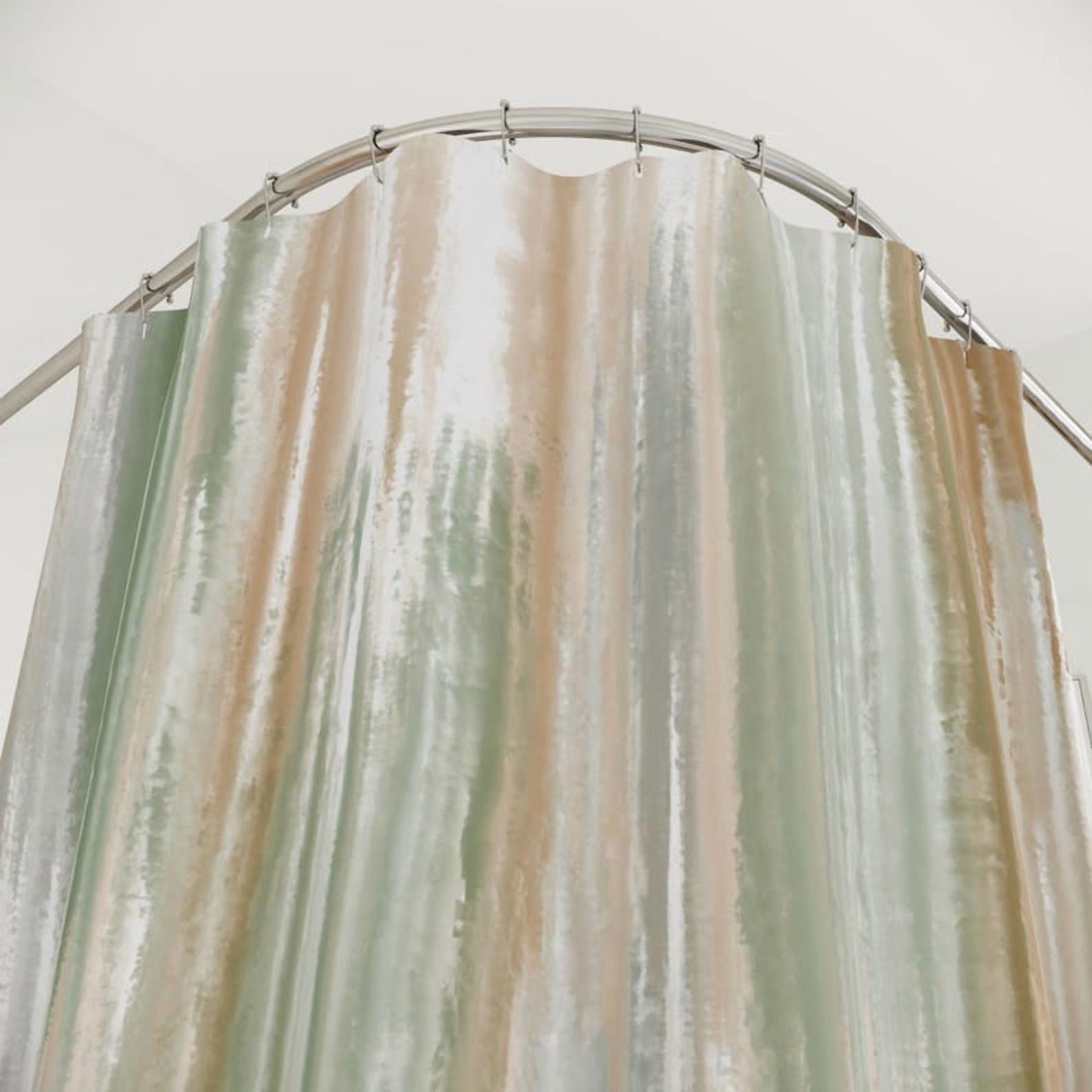 Sage Shower Curtain Earthy Shower Curtain Green Bathroom Decor Boho Minimalist Shower Curtain Watercolor Shower Curtain Tan Neutral Decor 60x72in