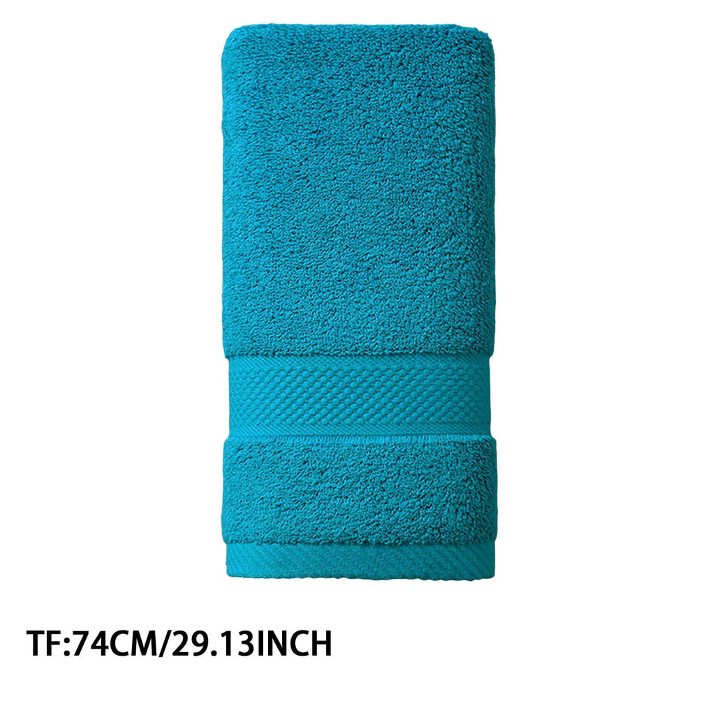 Huanghuaa Hand Towels For Bathroom Solid Hand Towel Turquoise Bathroom