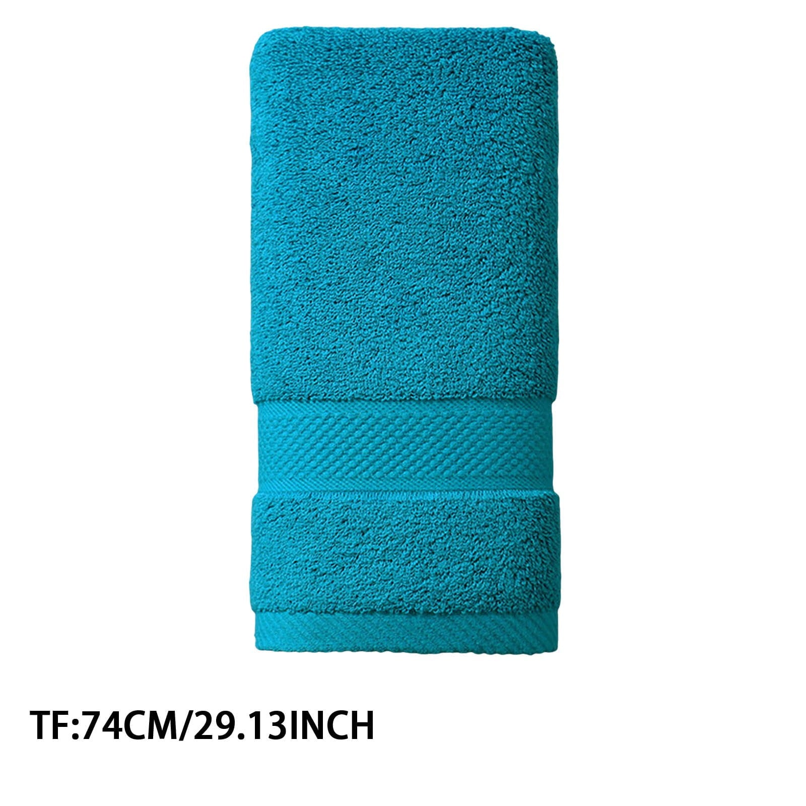 Huanghuaa Hand Towels For Bathroom Solid Hand Towel Turquoise Bathroom