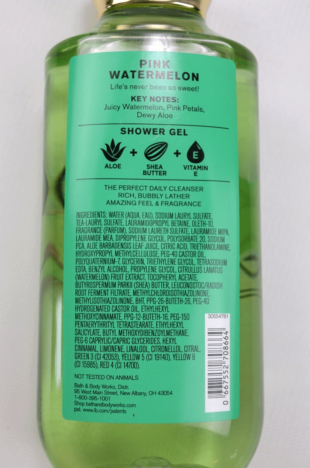 Bath &amp; Body Works PINK WATERMELON Shower Gel 10 oz fl /295 ml * NEW *