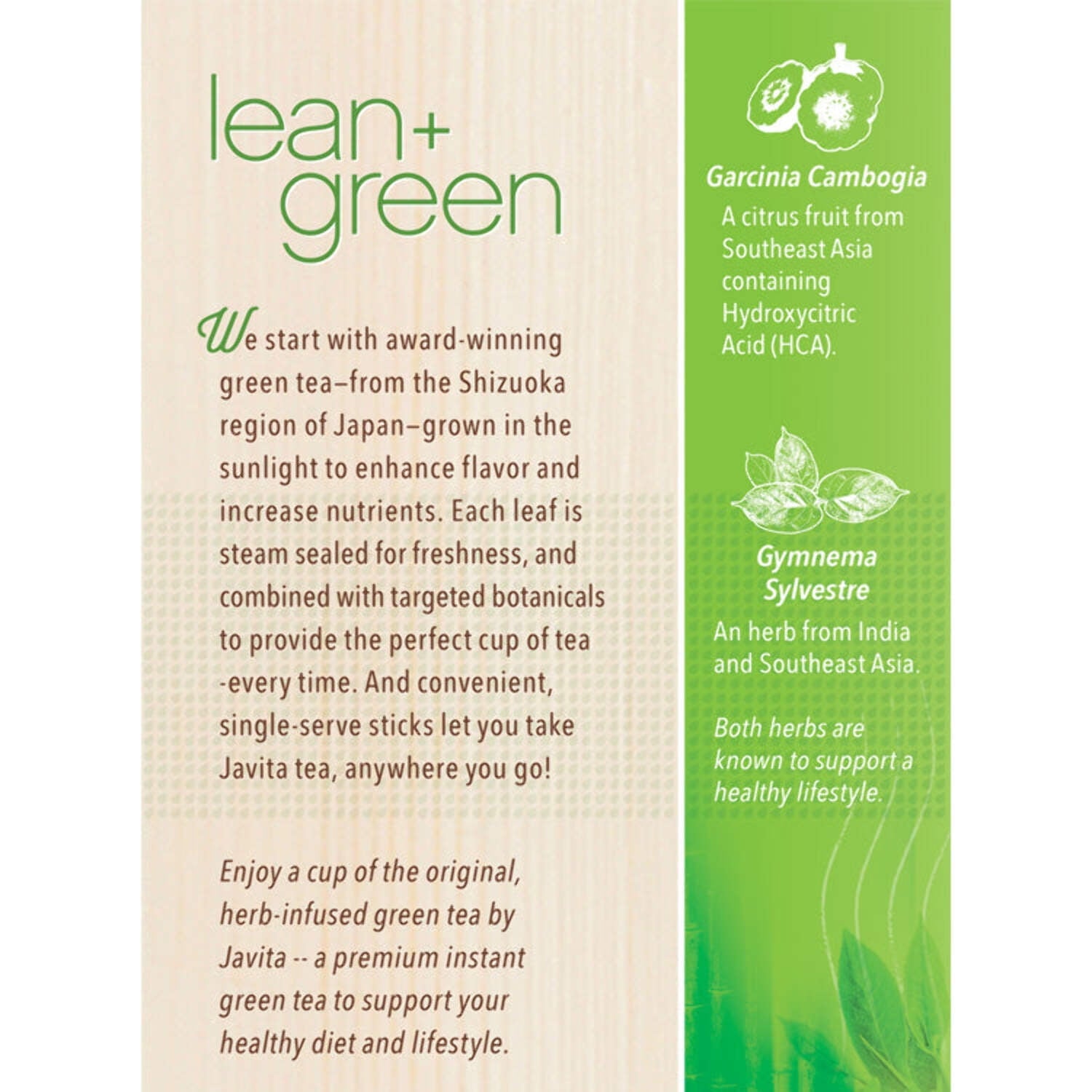 Lean + Green Tea