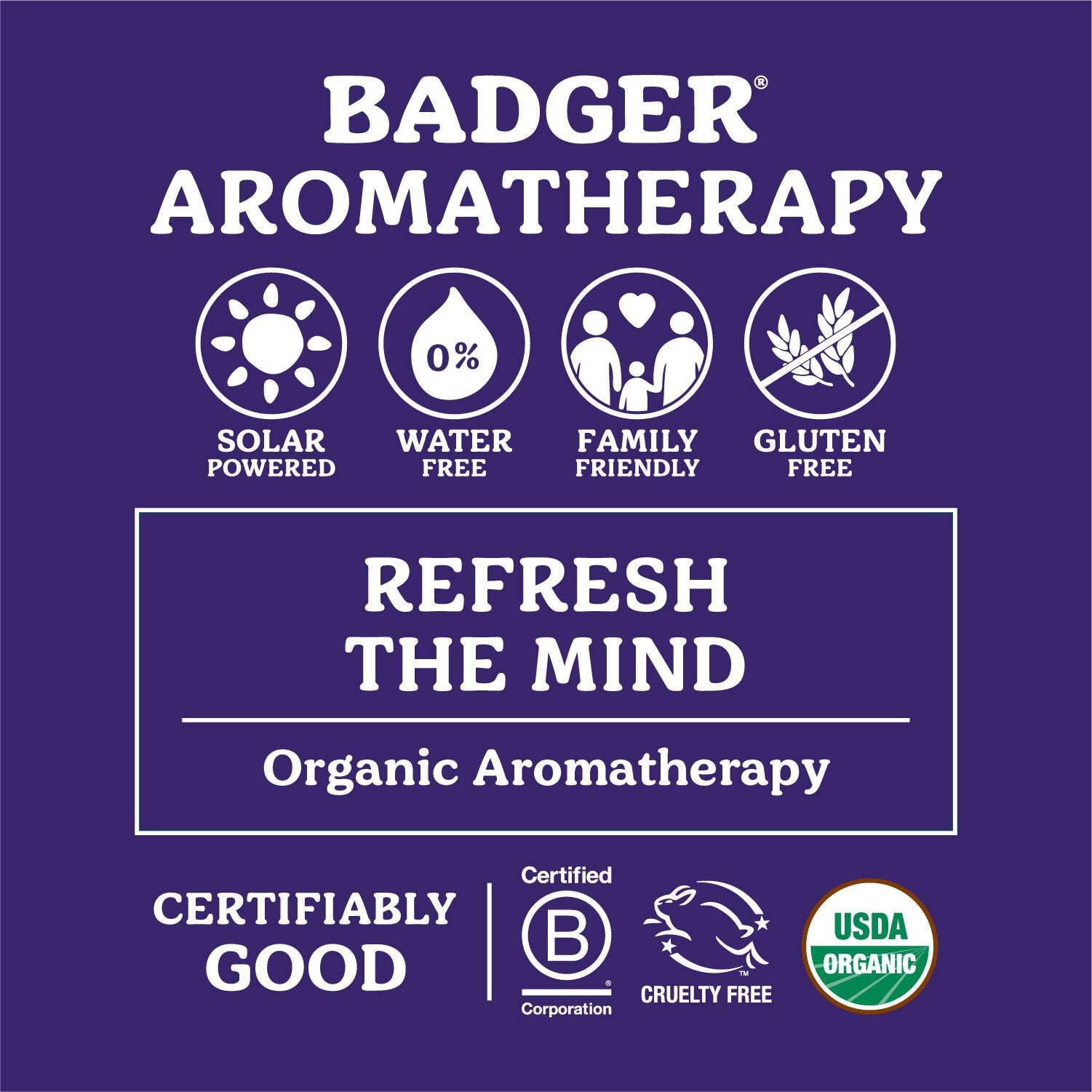 Badger - Aromatherapy Balm Stick Variety Pack (5 Pack)