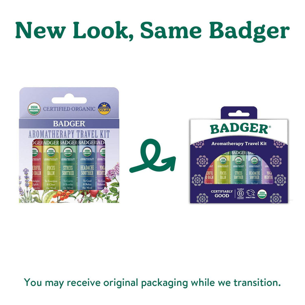 Badger - Aromatherapy Balm Stick Variety Pack (5 Pack)