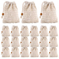 40 Pack Soap Exfoliating Bags,Soap Saver Made Sisal Mesh Soap Bag Bar Soap Bag with Drawstring for Bath &amp; Shower Use