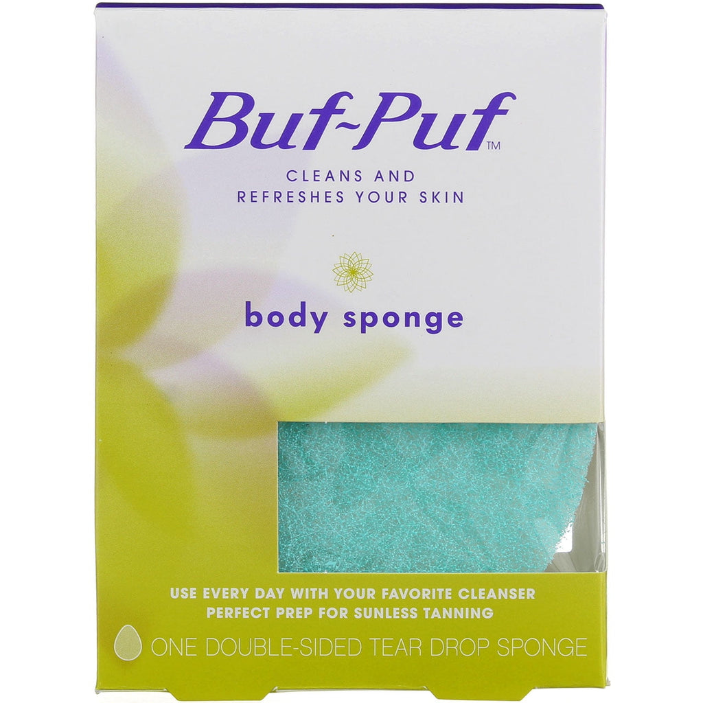Buf-Puf Body Sponge, Double-Sided (2 Pack) (Bundle)