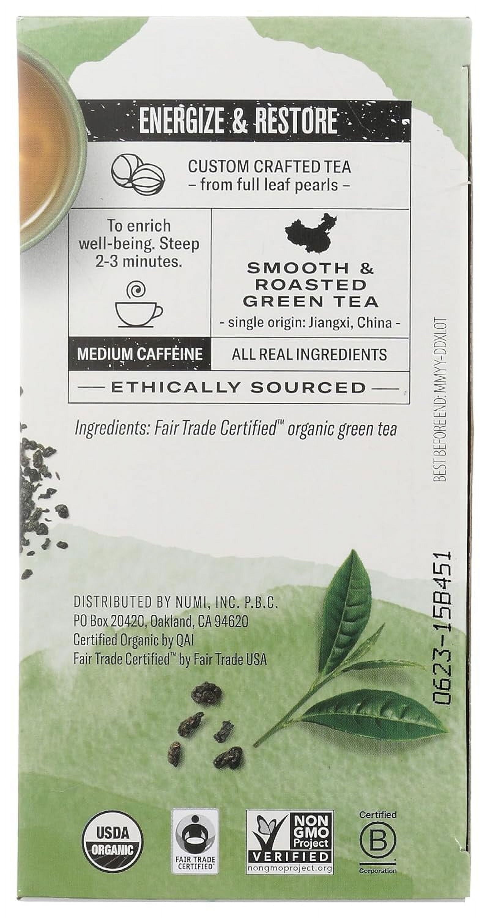 2pcs Organic Tea Gunpowder Green, 18 Count Box of Tea Bags (Packaging May Vary)