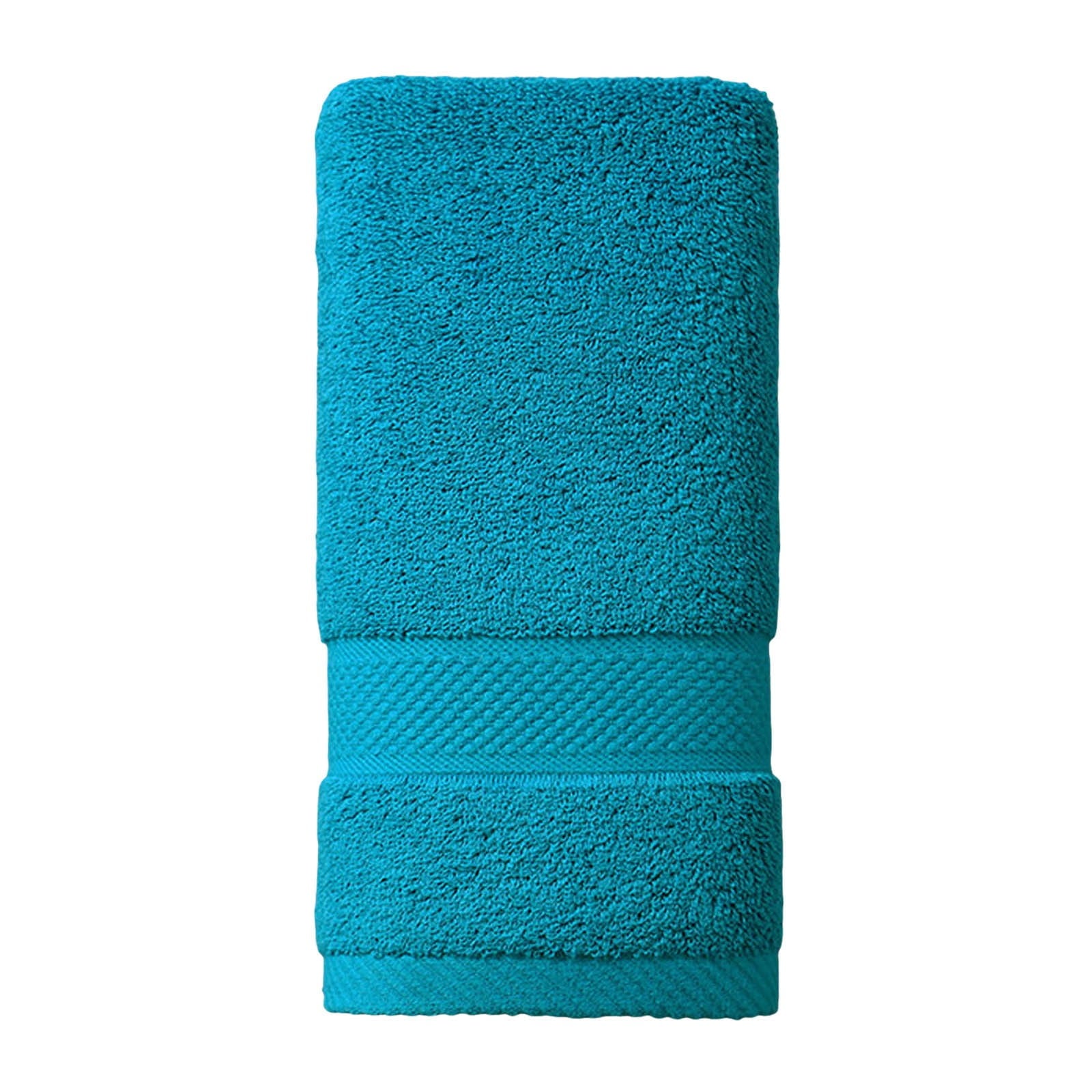 Huanghuaa Hand Towels For Bathroom Solid Hand Towel Turquoise Bathroom