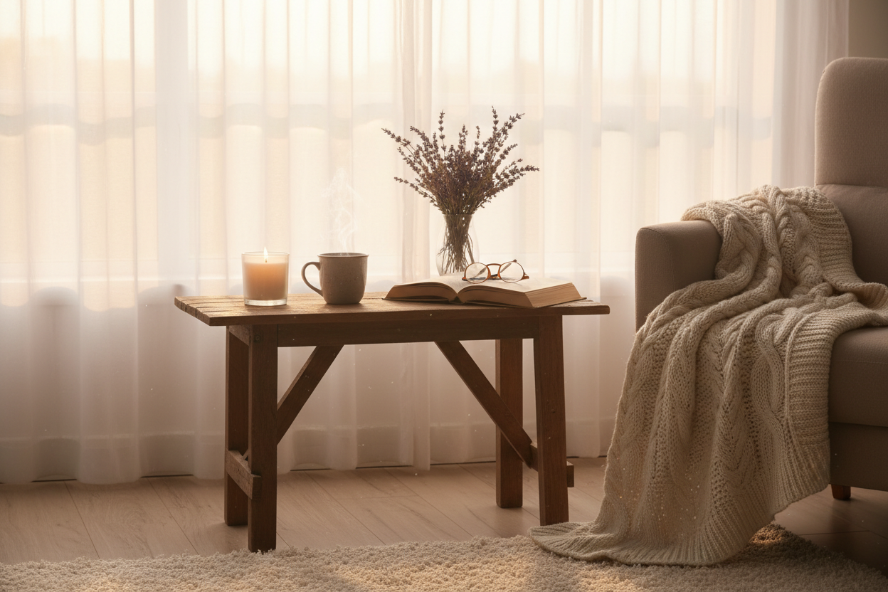 Relax Gift Set Cozy Home Banner